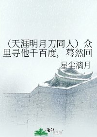 《(天涯明月刀同人)众里寻他千百度,蓦然回首,那人却在,灯火阑珊处》