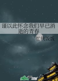 《谨以此怀念我们早已消逝的青春》