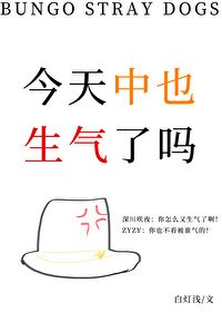 《(文野同人)今天中也生气了吗》